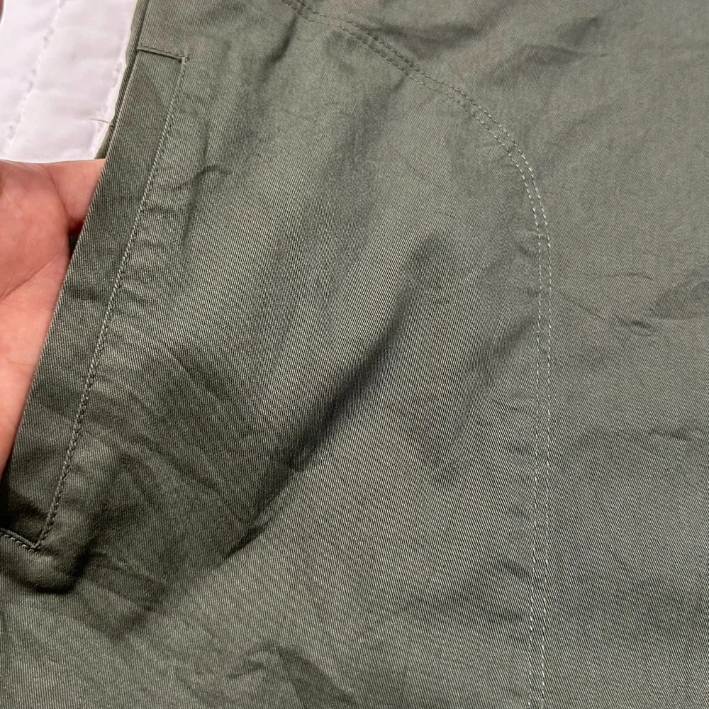 GAP Neutral Lace-Up Shift Dress Size S Baby Tweed in Green  Casual Dress - Picture 9 of 16